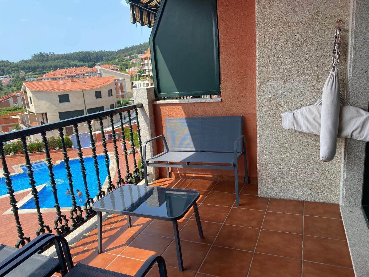 Appartamento Apartamento Con Vistas Al Mar, Piscina Y Parking Sanxenxo Esterno foto