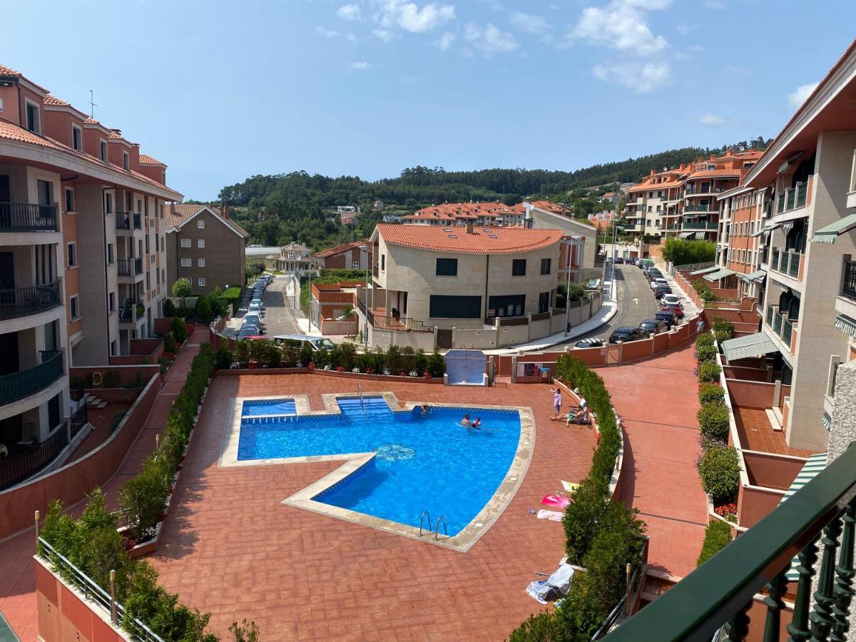 Appartamento Apartamento Con Vistas Al Mar, Piscina Y Parking Sanxenxo Esterno foto